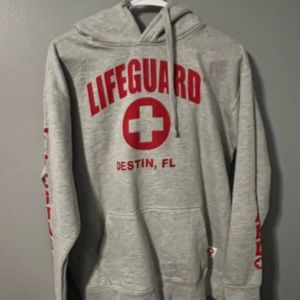 Destin Florida Lifeguard Hoodie Size Medium